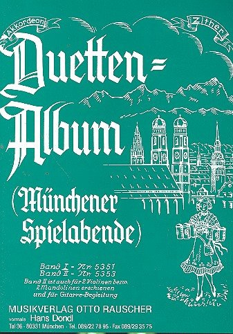 Duetten-Album Band 1: für 2 Zithern oder Akkordeons