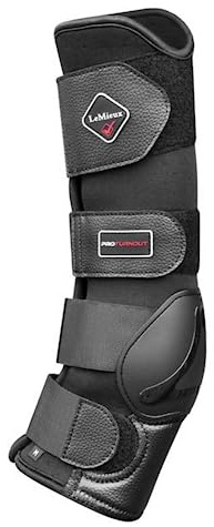 LeMieux Turnout Horse Boots - Protective Gear and Training Equipment - Equine Boots, Wraps & Accessories (Black - XLarge)