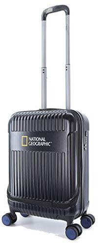 Bowatex Laptop Pilotenkoffer National Geographic Reisekoffer Trolley Blau 55 cm