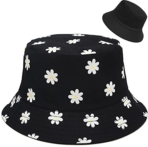 XYIYI Reversibel Fischerhüte Anglerhut Sonnenhut Für Damen Mädchen