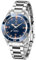 Pagani Design Herren Analog Japanische Automatik Selbstaufzug Mechanische Uhr mit Edelstahl Armband PDYS005, stahlblau,