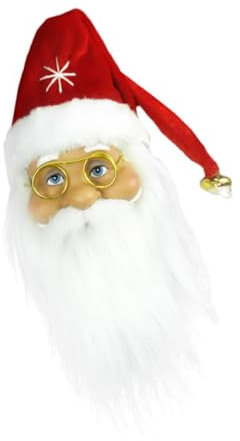 Cabilock 1Stk Weihnachtsmann-Lichtanhänger aus Kunststoff Weihnachtsdekorationen Christbaumschmuck Modepuppen Kinder Ornament Partydekoration Mini