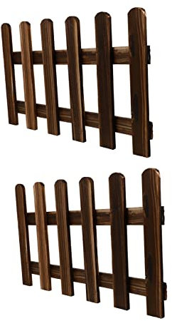BESPORTBLE 2St Korrosionsschutzzaun aus Holz Spalierplatten aus Holz Zaundekorationen im Freien country style fechten Gartenbedarf Holzzaun konservierendes Holz der Zaun Abschneiden schmücken