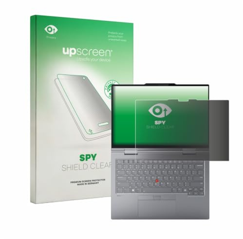 upscreen Blickschutzfolie für Lenovo ThinkPad X1 2-in-1 Gen 9 14 | Anti-Spy Displayschutz Made in Germany Privacy Screen Protector Sichtschutz Blaulichtfilter Klare Folie