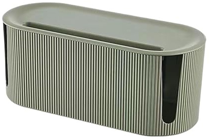 Boîte De Rangement pour Câbles, Cordon Multiprise Cache Boîte, Organisateur Câble Domestique pour Fils TV, Ordinateur, Concentrateur USB, Organisateur Câbles pour La Maison Et Le Bureau