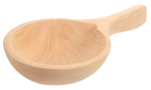 Cabilock Cucharón De Madera Para Regar y Baño Pala De Agua Multifuncional Utensilio De Cocina