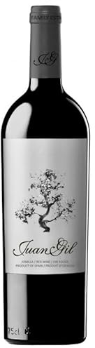 Juan Gil Etiqueta Plata: Vino potente y elegante con notas de fruta madura, especias y madera. Gran cuerpo, equilibrio y final largo con dulzura Monastrell (Pack de 3 Botellas)
