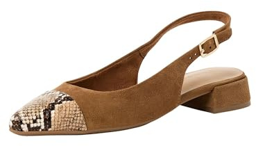Tamaris Escarpin Slingback pour Femme à Talon Bloc