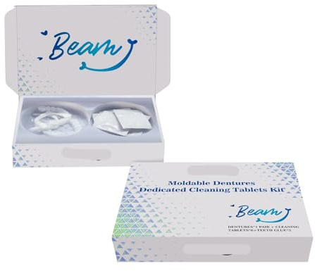 Set Di Pastiglie For La Pulizia Delle Protesi In Silicone - Delicate, Ad Azione Rapida, Facili Da Usare - Mantengono La Pulizia E Il Comfort(2PC)