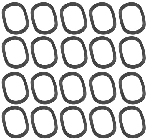 SHERCHPRY Rondelle Ondulate Elastiche Nere in Acciaio al Manganese 300 Pezzi Diametro Interno 16 MM Diametro Esterno 21 MM Spessore 03 MM per Bulloni Viti e Applicazioni Meccaniche ed