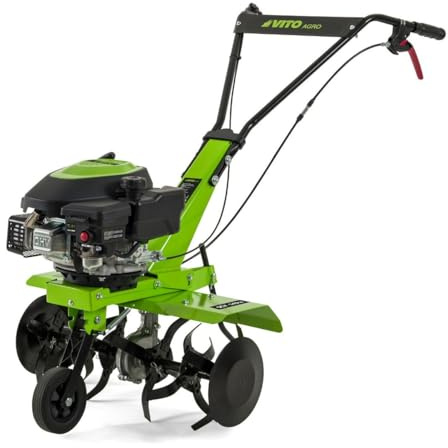 VITO – Motobinadora térmica 5 CV 149 Cm3 ancho de trabajo 630 mm fresa Ø260 mm – Motobinosa gasolina 4T Labourer Jardín Huerto