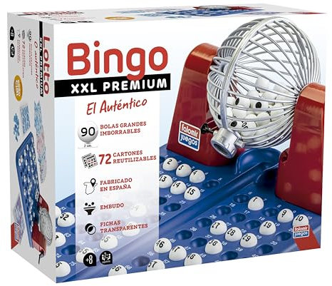 FALOMIR - Bingo XXL Tischset, Mehrfarbig, Einheitsgröße (23030)