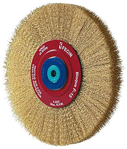 Fecin-Spazzola a Disco Ottonato Fecin 150 X 0,20 mm