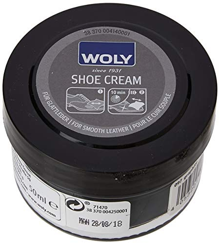 Woly Unisex Woly Shoe Cream, Grey (Graphite), 50.00 ml UK