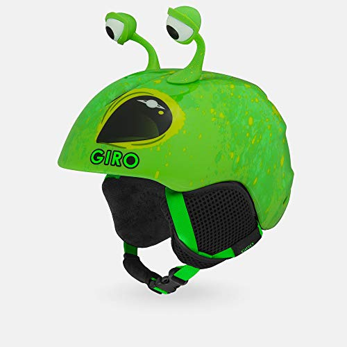 Giro Launch Plus Toddler Ski Helmet - Snowboard Helmet for Boys & Girls - Matte Bright Green Alien - XS (48.5-52 cm)