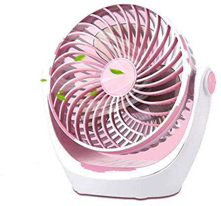 SSHHI Ventilateur USB,Ultra-silencieux Portable Ventilateur mobile de climatisation, main de bureau tenant un ventilateur de bureau/B