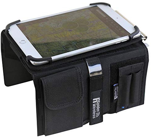 R Spider Wireless Pilot Genouillère avec Porte-Bloc en Aluminium Compatible avec Apple iPad Mini 3 et 4 7,9 Appareils Android de Taille similaire