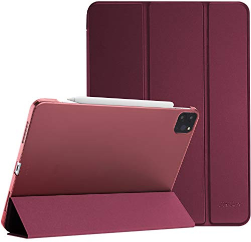 ProCase Case for iPad Pro 12.9 6th/5th/4th/3rd Gen/iPad Air 13 (M3/M2), Cover for iPad Pro 12.9 Inch 2022 2021 2020 2018/ iPad Air 13 Inch 2025 2024, Slim Stand Hard Back Shell -Wine