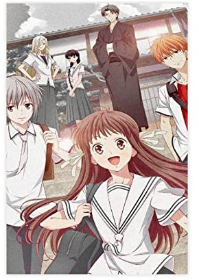 Anime Fruit Basket Poster 21 Canvas Poster Wall Art Decor Print Picture Paintings for Living Room Bedroom Decoration Unframe-style 08x12inch(20x30cm)