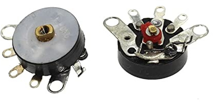 10PCS Gerade Winkel Radio Potentiometer RV12MM B103 B10K B503 B50K Power Verstärker Volumen Potentiometer Zubehör für Industrieschalter (Color : B103 10k)
