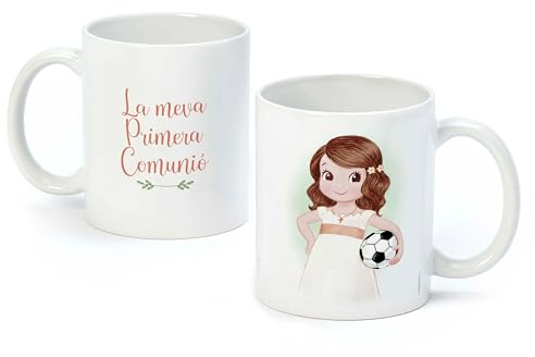 Mopec G74.2 Tasse première communion fille avec balle