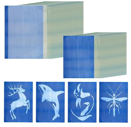 30 Blatt Sonnendruckpapier-Sets, Cyanotypie-Papier, A4, A5, Solardruck-Set, Sonnenkunstpapier, Solarpapier für Kinder und Erwachsene