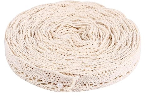 NUOBESTY En 1 Rolle Kleidung Spitzenbesatz Nähen Handwerk Spitze Dekorative Bordüre Für Sofa