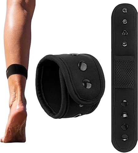 Fascia regolabile alla caviglia per pedometro fitness Pedometro compatibile con Fitbit Flex 2/One/Zip/Charge 2/3, Alta HR o Garmin Vivofit/2/3/4/JR