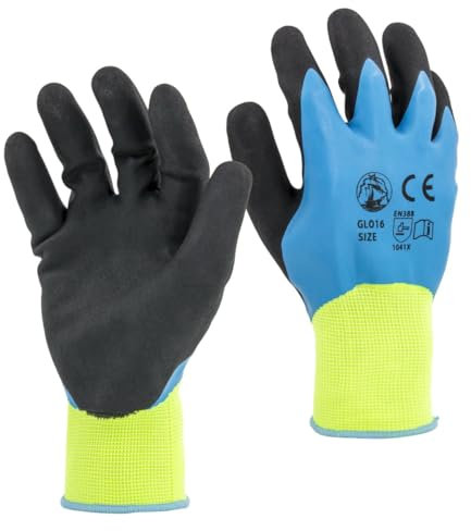 STI Guanti Impermeabili con palmo spalmato in lattice antiscivolo 11 XXL 1 Paio