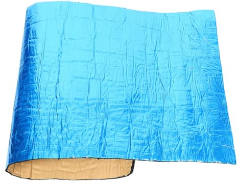 FOMIYES Car with Aluminium Foil and Rubber and Easy Self-Adhesive Installation Sound Deadening Mat for High-Efficiency Soundproofing Suitable for Car Hood and Roof During Driving