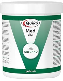 Quiko Med 250g - Specially extracted oregano for pet birds and racing pigeons - optimal nutrition to strengthen the immune system