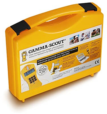 GAMMA-SCOUT Messgerätekoffer für die sichere Aufbewahrung von Geigerzähler & Zubehör - Made in Germany