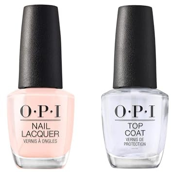 OPI Top Coat Überlack, 15ml & Nagellack,Bubble Bath, 15 ml