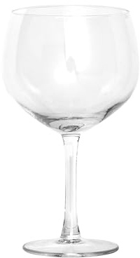 H&H Set 6 Calici XXL Barman, Vetro Trasparente, 65 cl