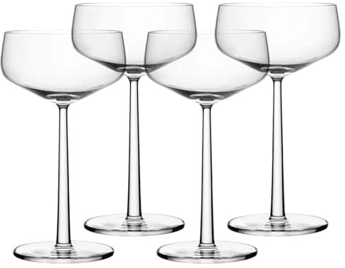 Iittala Essence Gin-Gläser & Cocktailglas 63 cl 4-er Set aus Glas hergestellt, Maße: 8.20 x 10.70 x 19 cm, 1066373