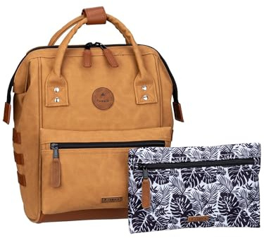 CABAIA Sac à Dos Adventurer Moscou 10L - Ordinateur 10,5 - Déperlant | Bagage cabine · Ouverture grand angle · Système MOLLE pochettes interchangeables · Certifié Vegan · Conçu pour durer
