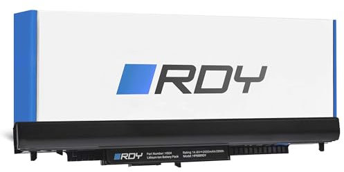 RDY Laptop Akku HS03 HS04 HSTNN-LB6U HSTNN-LB6V 807957-001 Notebook Batterie für HP 240 G4 G5 245 G4 G5 250 G4 G5 255 G4 G5 256 G4 340 G3 246 G4 348 G3 HP 15-AY157NW (Kapazität: 2000 mAh 14.6V)