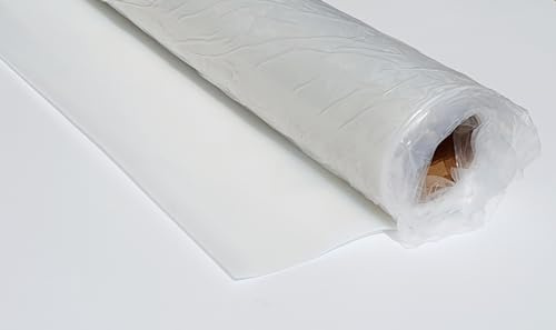 Silikon Platte transparent 3 mm - 2500 x 1180 mm Silikon Gummiplatte 65 Shore Gummimatte