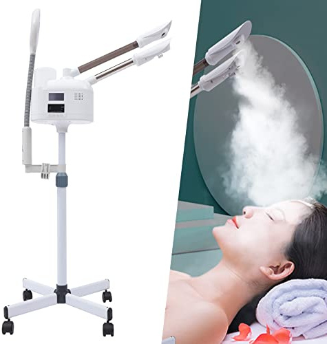 SABUIDDS Gesichtsdampfer Facial Steamer Feuchtigkeitsspendende Dampfgerät Gesichtssauna Bedampfer Dampf Maschine SPA Gesichtspflege Sprühen Maschine für Anfänger und professionelle Kosmetikerinnen
