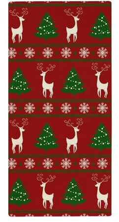 FZRTGOP Weihnachten Handtücher Weich Saugfähig Handtuch Waschlappen Gästetücher Für Badezimmer Küche 73x35cm