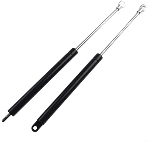 Besttoolifes Amortiguadores de gas para caravana, 2 piezas de longitud de 340 mm, fuerza 40 N, soporte de repuesto para piezas de autocaravana, resortes de gas para Seitz Heki 2 E015 reemplazo directo