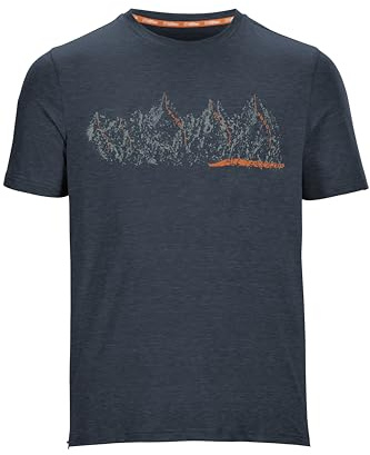 killtec Lilleo MN TSHRT C Maglietta Funzionale, Deep Water, XL Uomo