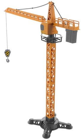 Artibetter Kran Spielzeug Für Junge Mädchen Realistisches Turmdrehkran-Modell Miniaturfahrzeug Aus Fördert Kreative Und Lehrreiche Spielstunden Für Jungen Und Mädchen Ab Jahren