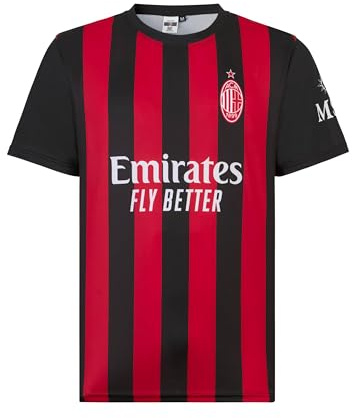 A.C. Milan - Maillot Home/Away Réplique Stade, Saison 2025/2026, Produit Officiel, Adulte
