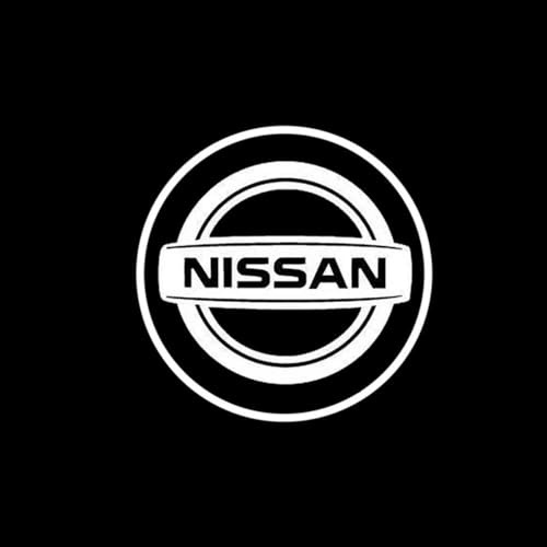 AYHYA 2Pcs Car Door Lights for Nissan Juke 2010-2025, LED Welcome Lights, Car Door Logo Light Projector, Cars Door Interior Light, Auto Accessories