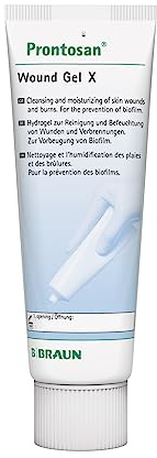 Prontosan Wound Gel X I Reinigung und Befeuchtung von akuten und chronischen Wunden und Verbrennungen I 50g Tube