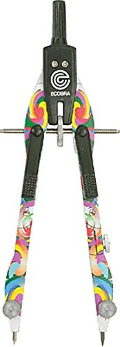 Ecobra 421626 Schnellverstell-Zirkel New Master Regenbogen