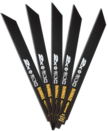 DeWalt DT2409L-QZ EXTREME bimetall sabelsågblad 305 (5 st.)