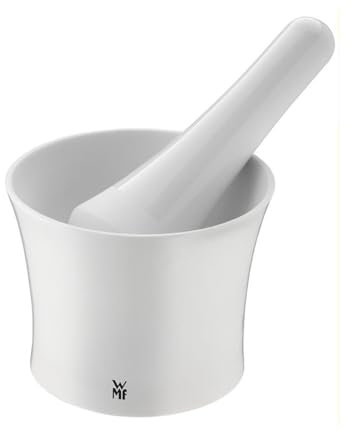 WMF - Mortero Macerar con Mazo de Porcelana 12cm Ø-10cm Altura