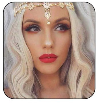 Jovono Boho Blumen-Kopfkette, goldenes Perlen-Stirnband, Perlenhaarschmuck für Frauen und Mädchen